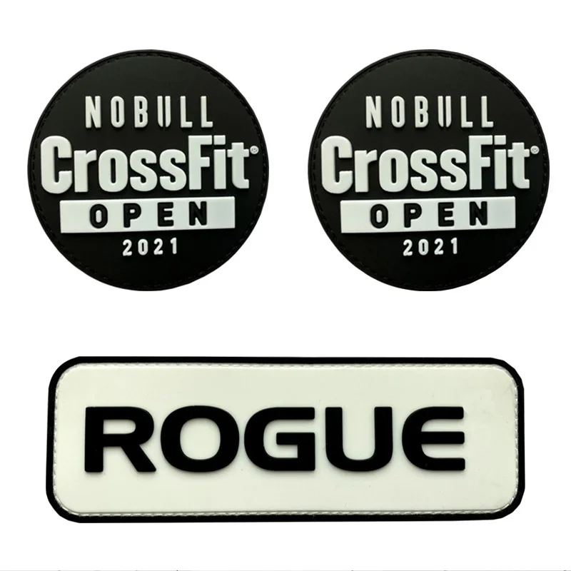 JAUNTILY 3D PVC GameCosplay Patch Fitness Crossfit/Rogue Out Badge Military Armband Tactical Rubber Patches