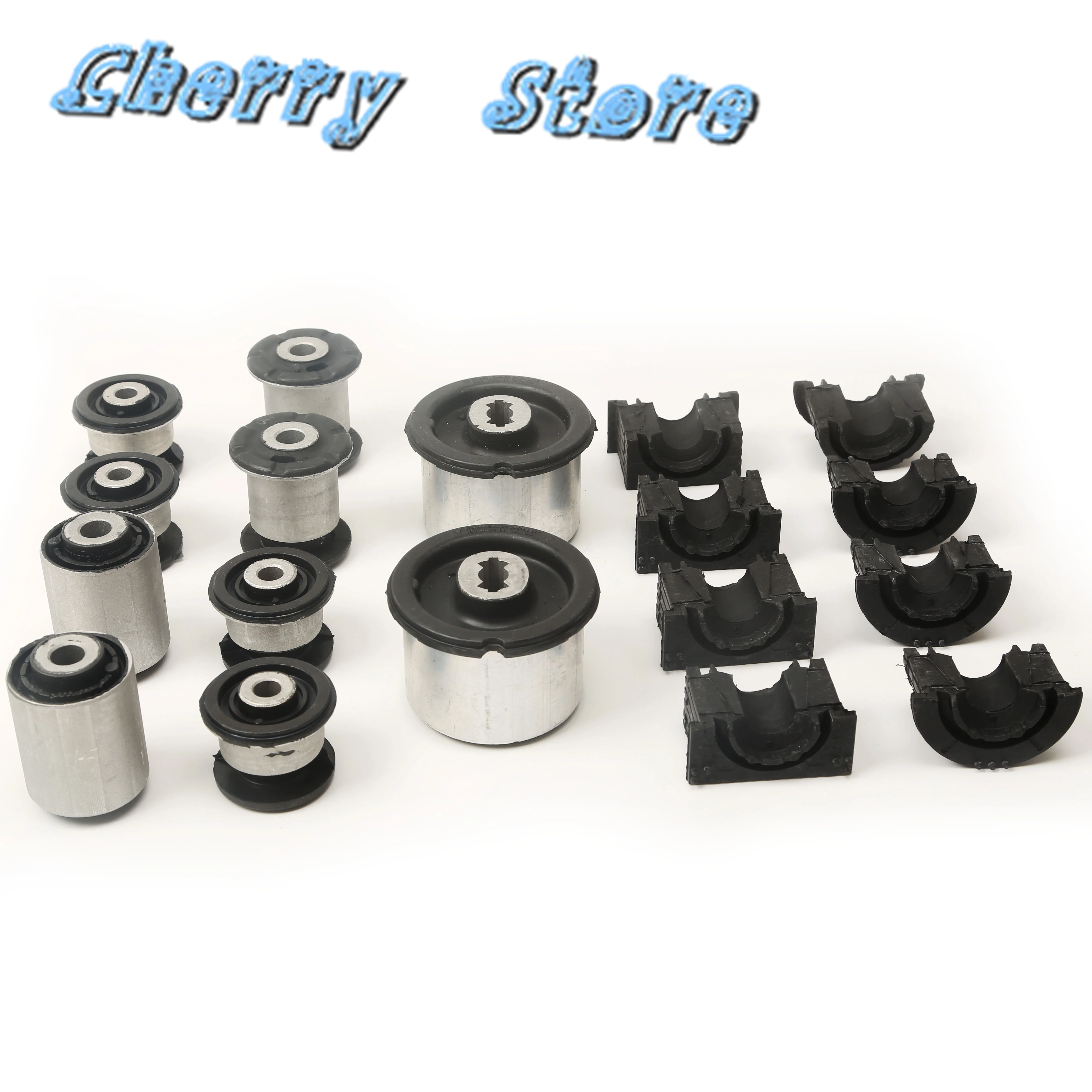 Control Arm Bushing Bushings Set 14pc For Porsche Panamera 970 3.6L Platinum 4.8L 2010-2013 97034379305 97034379205 97034124502