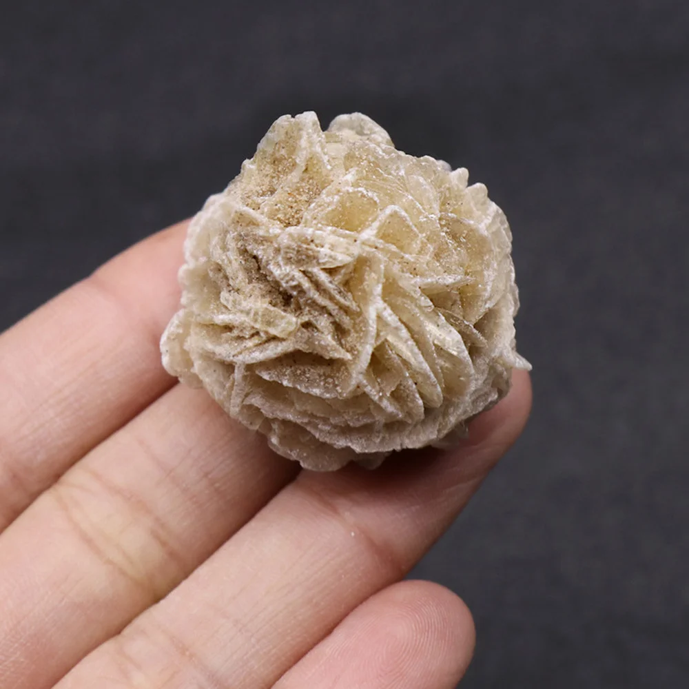 Piedra de selenita rosa del desierto, cristal de cuarzo Natural, Gema curativa de Reiki, espécimen Mineral, Adenium, Obesum, decoración del hogar,