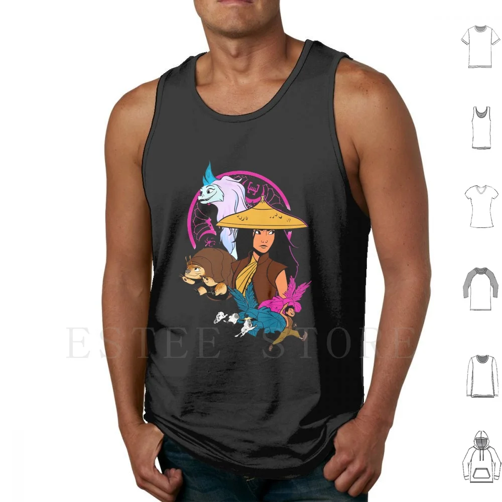 Raya And The Last Dragon Tank Tops Vest Sleeveless The Last Dragon Raya Dragon Raya And The Last Dragon Trailer Raya And