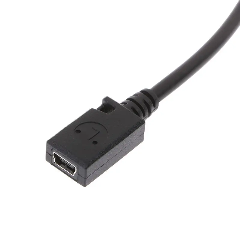 Conector Mini USB hembra a Micro USB macho, Cable adaptador para Samsung, Xiaomi, Android, teléfonos inteligentes, tabletas, MP3/ MP4