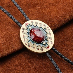 New totem bolo tie western cowboy bolo tie