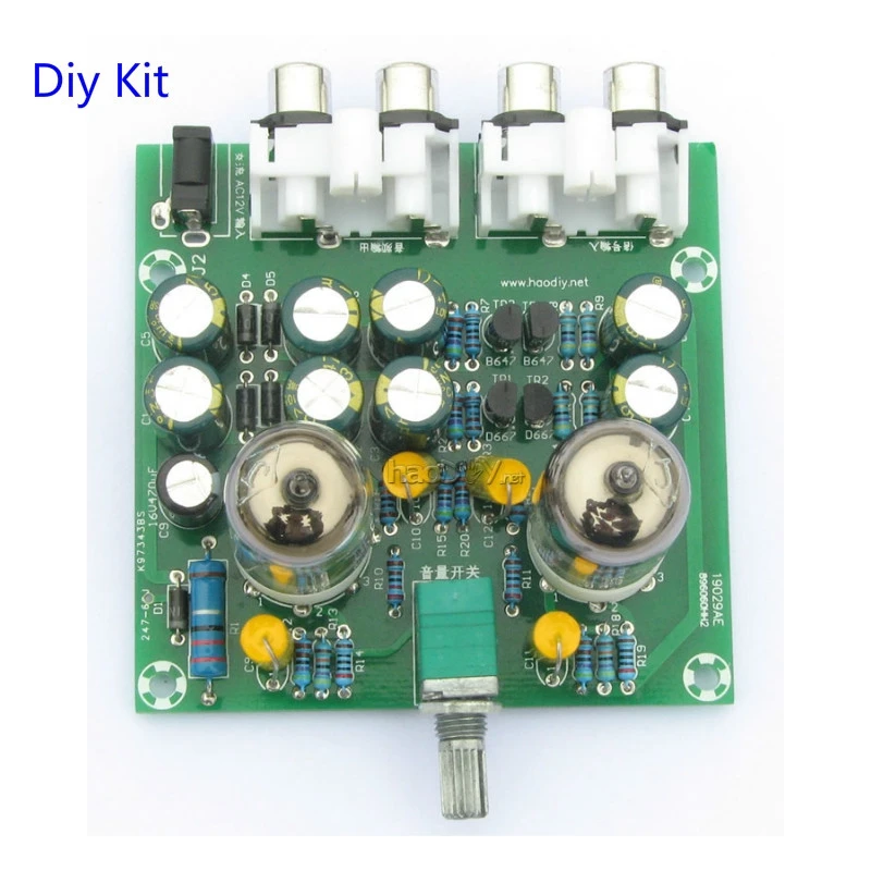 Amplificateur à tubes et carte Audio, préampli, mélangeur Audio avec Valve 6J1, tampon biliaire, Kits de bricolage