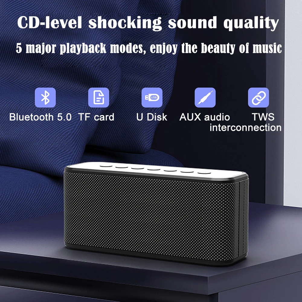 XDOBO X8 Plus 80W High Power Pro Audio equipment Smart Super Bass Wireless Speaker Bluetooth With Subwoofer TWS Stereo Partybox