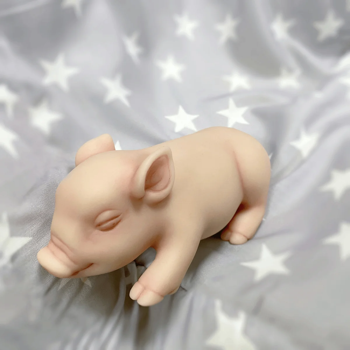 Mini 5 pollici Full Body Silicone Pig Doll Soft Touch realistico maiale Reborn Babie Sleeping Dolls bambini bambini giocattoli fotografia puntelli