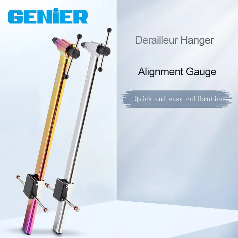 Genier Derailleur Hanger Alignment Gauge Measure And Straighten Misaligned Derailleur Hangers For Most Wheels 20~29