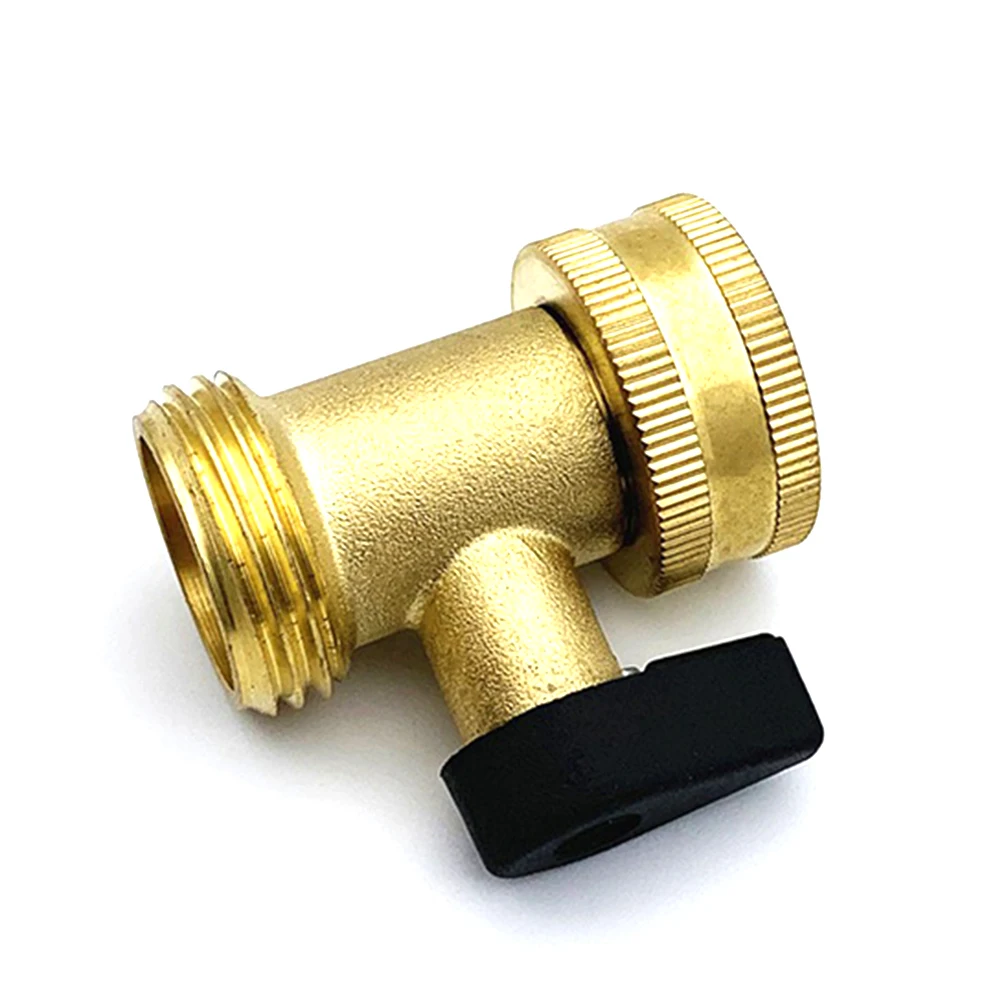 

US Style Brass Garden Water Pipe Closing Valve Joint Garden Hose Connector