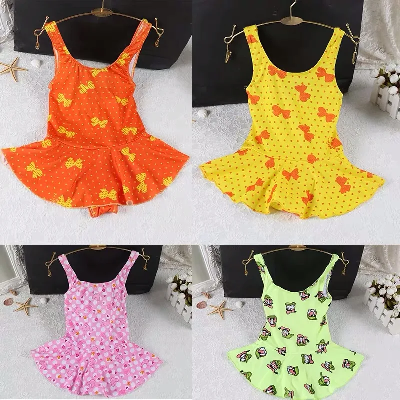 swimwear girls kids swimsuit baby princess comfortable triangula-style swimsuit