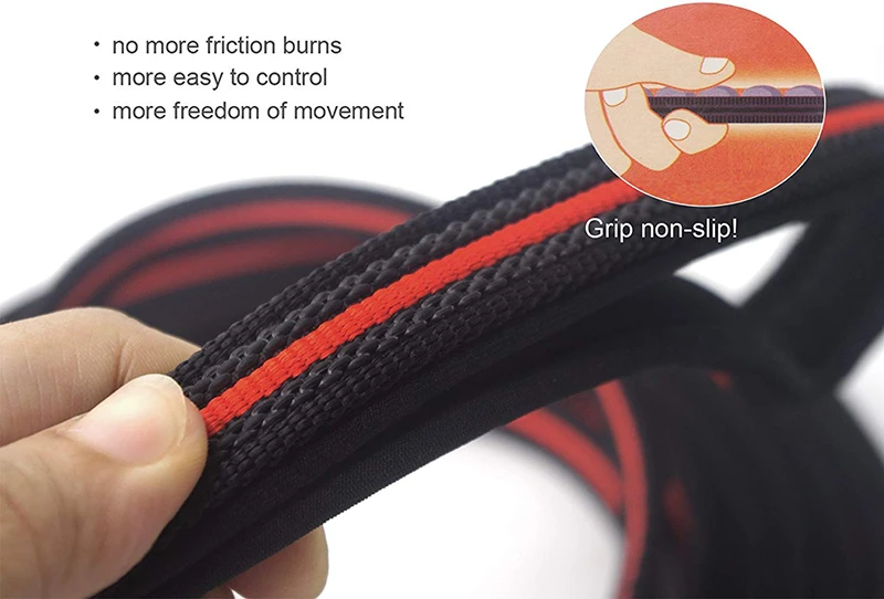 Benepaw Sturdy Long Dog Training Leash Quality Non-Slip Design Comfortable Padded Handle Pet Lead 1.8m / 3m / 5m / 10m / 15m