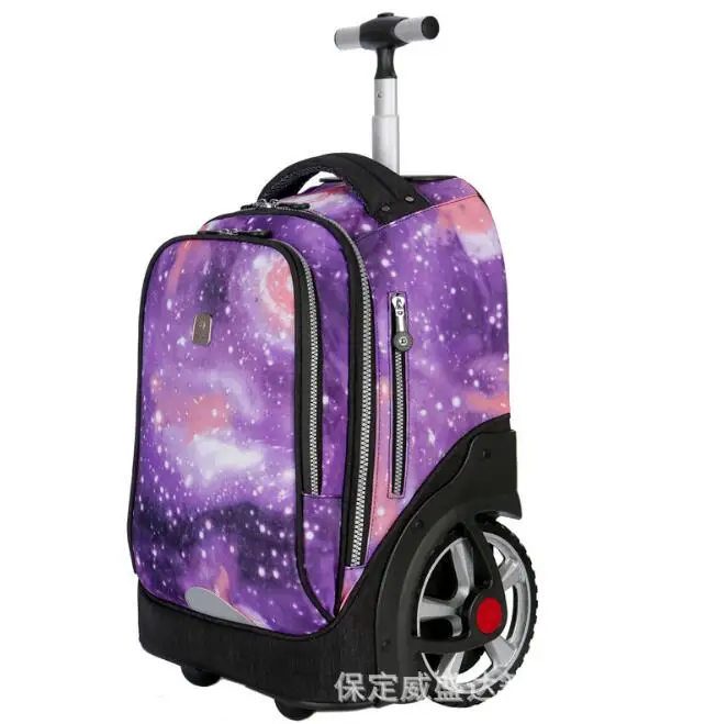 large wheels School Rolling Bags for teenagers travel trolley bags for Children wheeled bag bags for travel rolling bag wheels