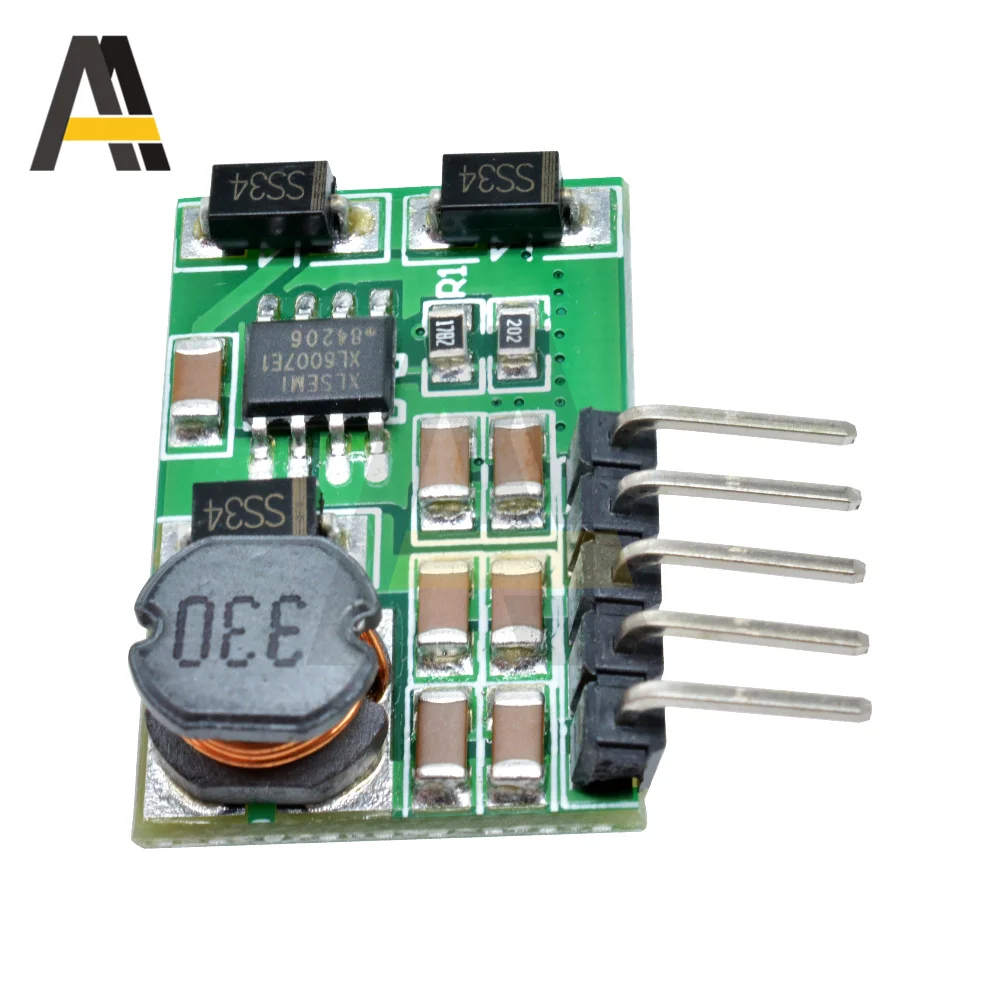 DD1718PA with pins 3-18V turn to positive and negative Step Up Power Supply Module 5V 6V 9V 12V 15V 24V DC Boost Converter