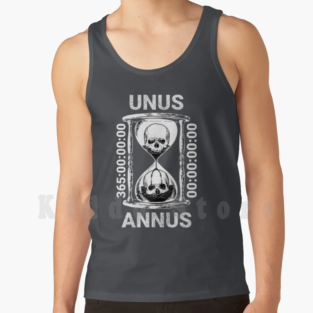 Unus Annus Tank Tops Vest Sleeveless Unus Annus Unus Annus Logo Memento Mori Crankgameplays Markiplier Annus