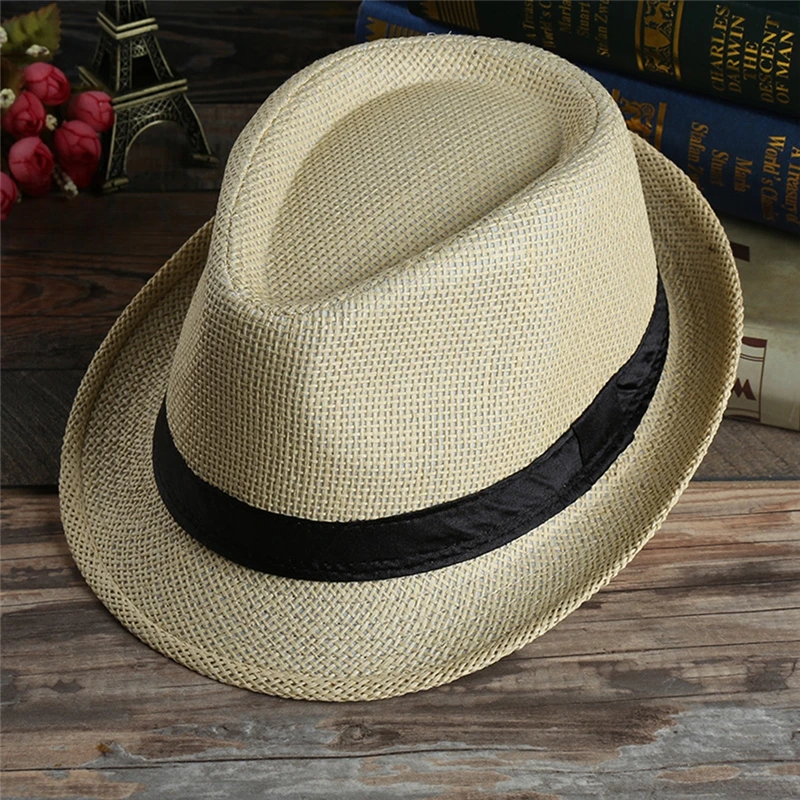 Imixlot Newest Western Straw Cowboy Hat Men Retro Casual Sun Hats Spring Summer Autumn Beach Breathable Cap gorro hombre