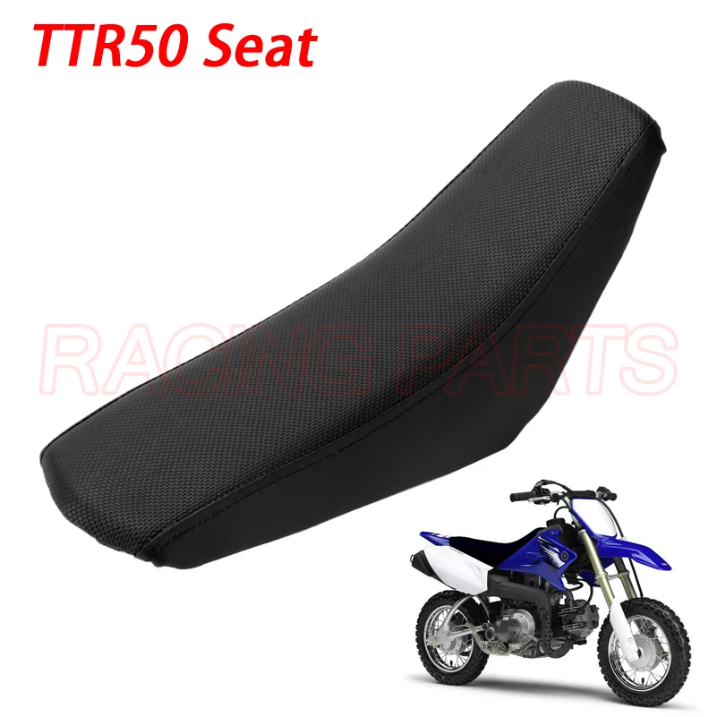 

Motorcycle Scooter Black Foam Cushion Seat Racing Style Quad For Yamaha TTR50 TTR 50