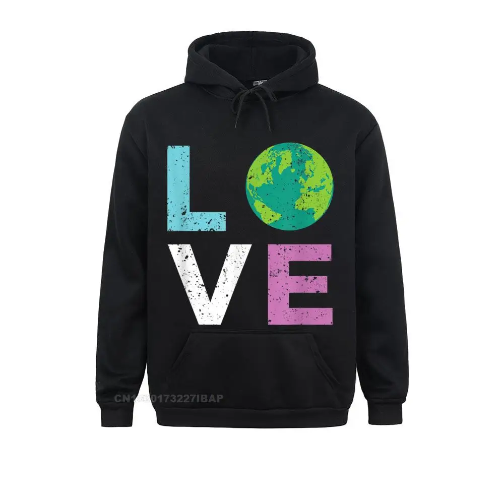 

Earth Day T Shirt LOVE and the Earth Vintage Style Hoodie Hoodies for Women Vintage Sweatshirts Oversized Hoods Long Sleeve