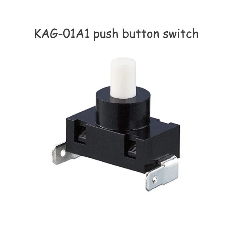 KAG-01  self locking micro flashlight push button switch with CQC VDE