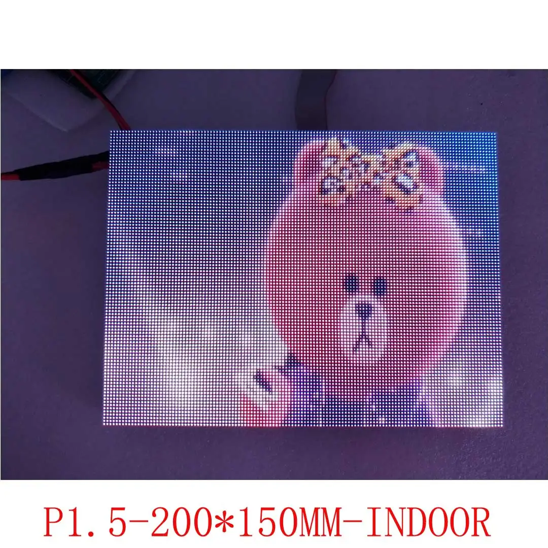 

Indoor LED Display P1.5 200mmX150mm Module HD TV Wall Advertising Screen P1.25 P1.667 P1.875 P1.923