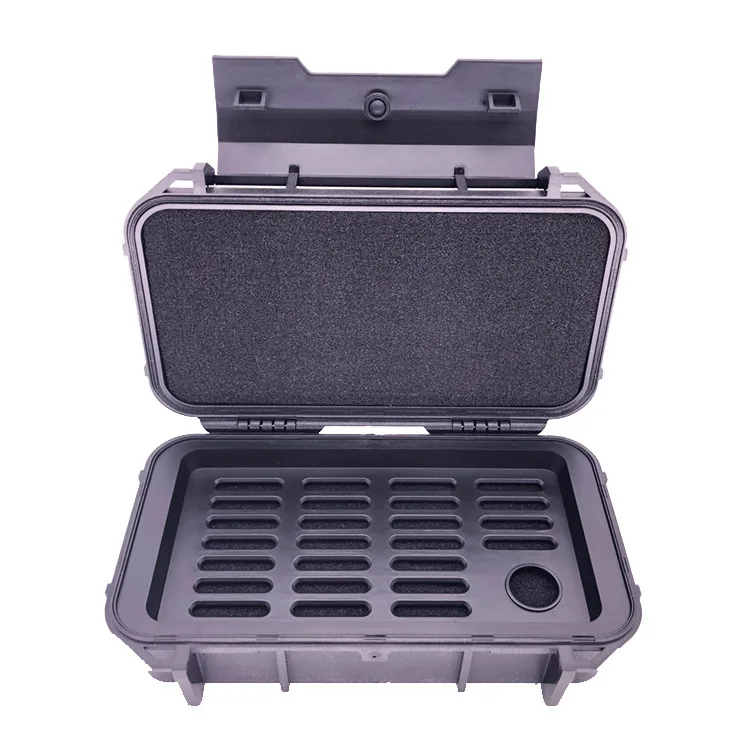 Outdoor multifunctional double-layer shockproof pressure-proof waterproof Sealed box Wild survival storage box