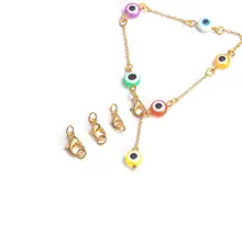 50 Lobster Clasps with Jump Rings for Jewelry DIY #5