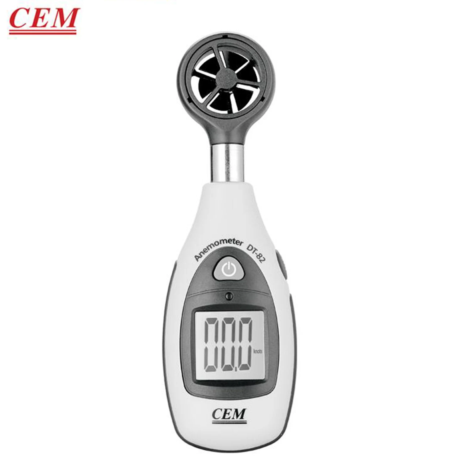 CEM DT-82 Mini Anemometer & Backlight Multifunctional Pipe Air Volume Differential Pressure Anemometer Environmental Monitoring.