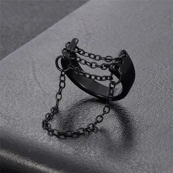 Anillos abiertos de estilo Punk para mujer y hombre, joyería de moda para fiesta, concierto, ceremonia, regalo, 2022