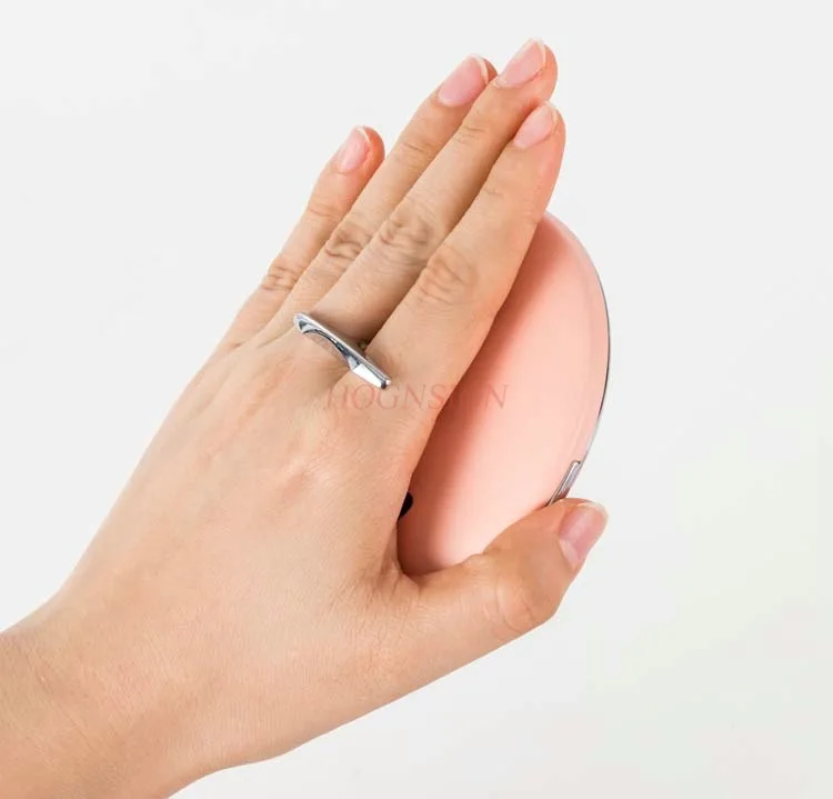 Make-up Spiegel Led Leuchtstofflampe Mädchen Herz Tragbare Falten Tragbare Net Rot Füllen Licht Dressing Spiegel Verkauf