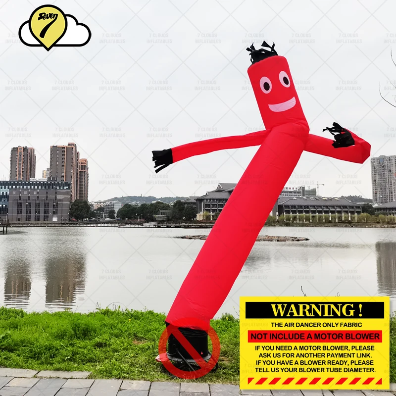 4m 14ft 18in Sky Air Puppet Dancer Inflatable Arm Flailing Tube Boy Wacky Wavy Wind Flying Dancing Man for DIY Stand Out AD