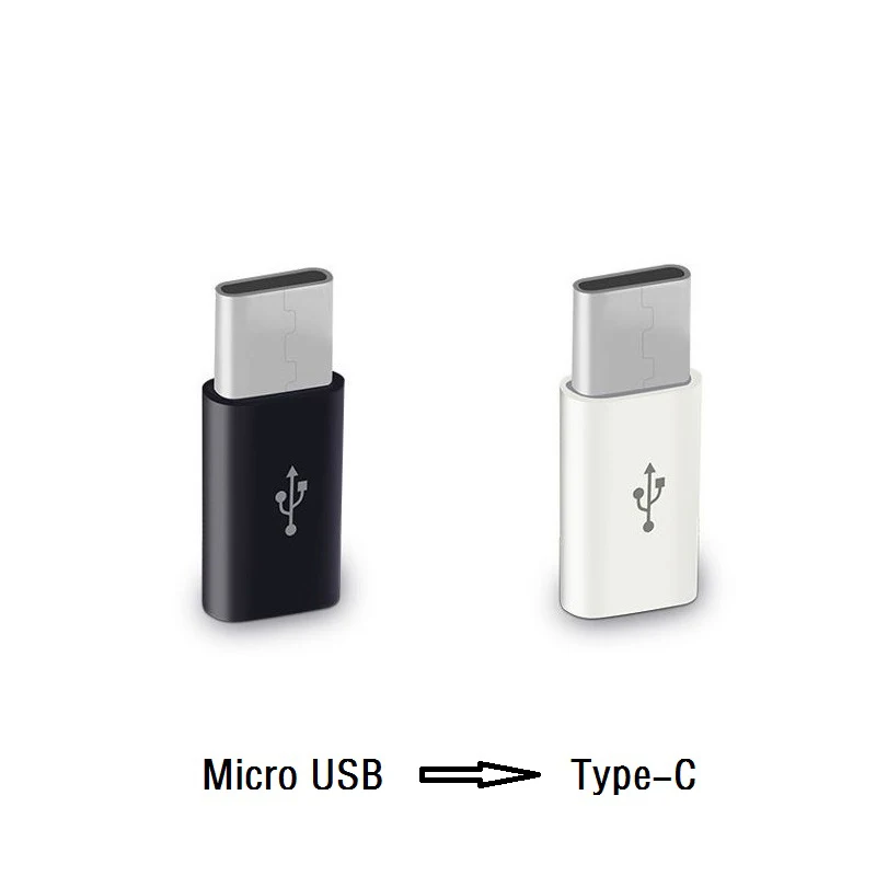 Exquisite Small Micro Usb Male To Type-c Female Microusb To Type C Convenient General Converter Adapter for Huawei Samsung