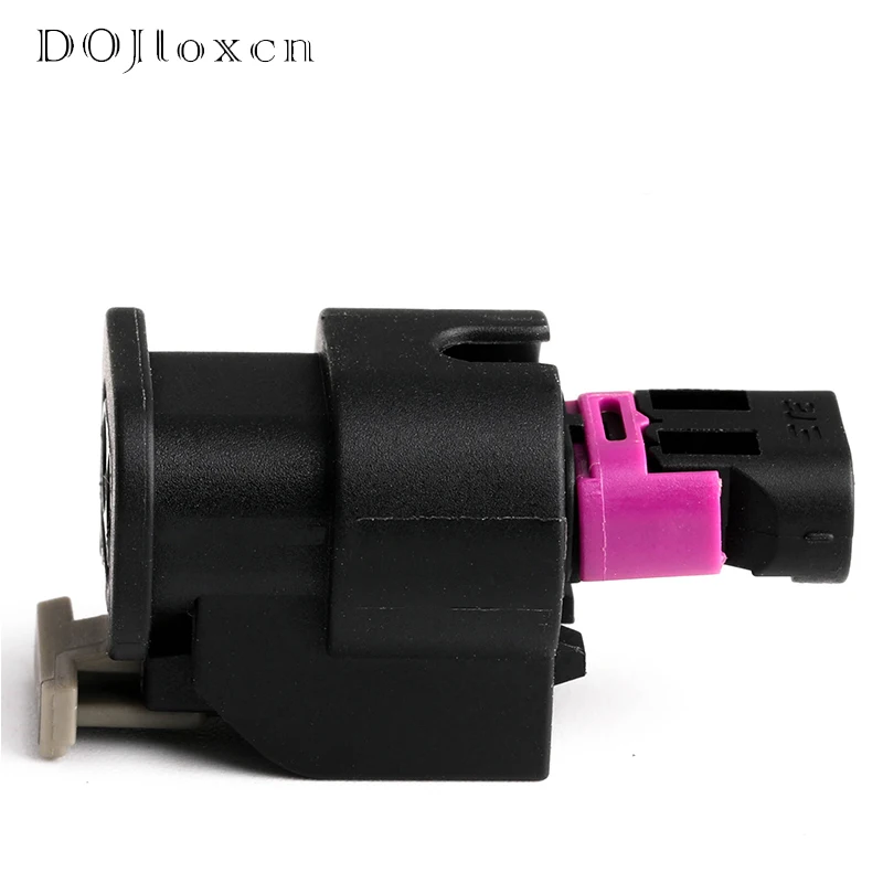 1 Set 2 Pin Car Impact Sensor Black Female Connector Waterproof Plug 0-2112986-1 1-1718643-1