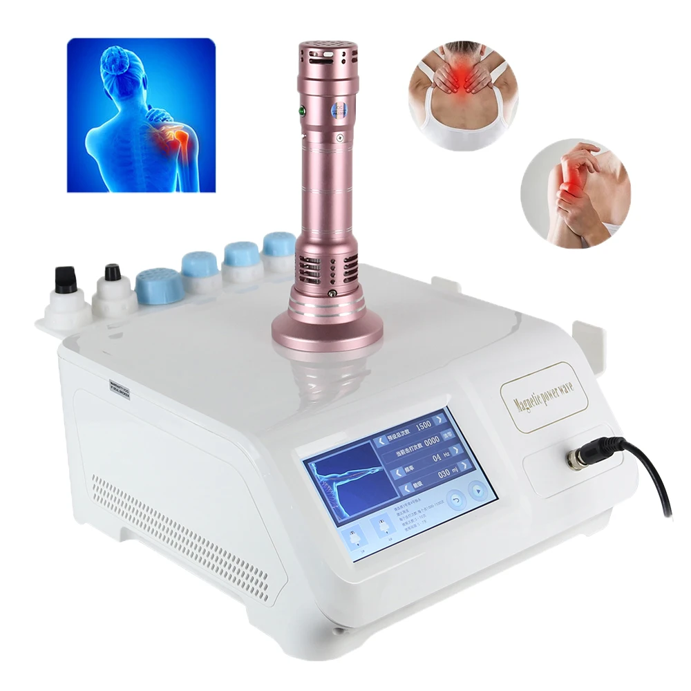 

Extracorporeal Shock Wave Therapy Machine ED Treatment Pain Relief Electromagnetic Shockwave Massage Gun Health Care