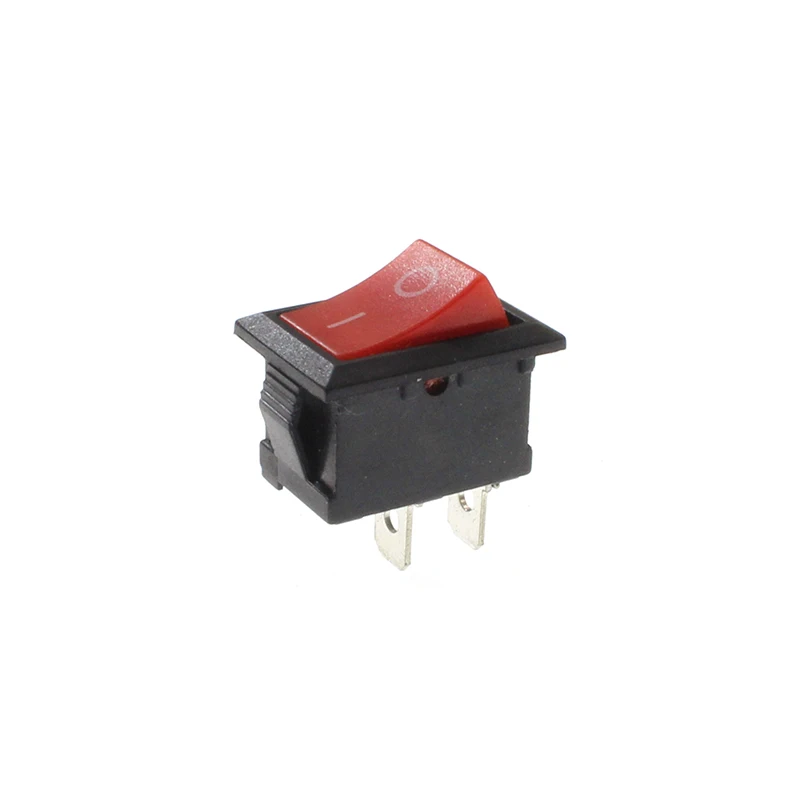 10 teile/los KCD1 2 Pin 250V 3A 21*15 Snap Rocker Schalter Auf Off Interruptor Reed Interupteur Schakelaar