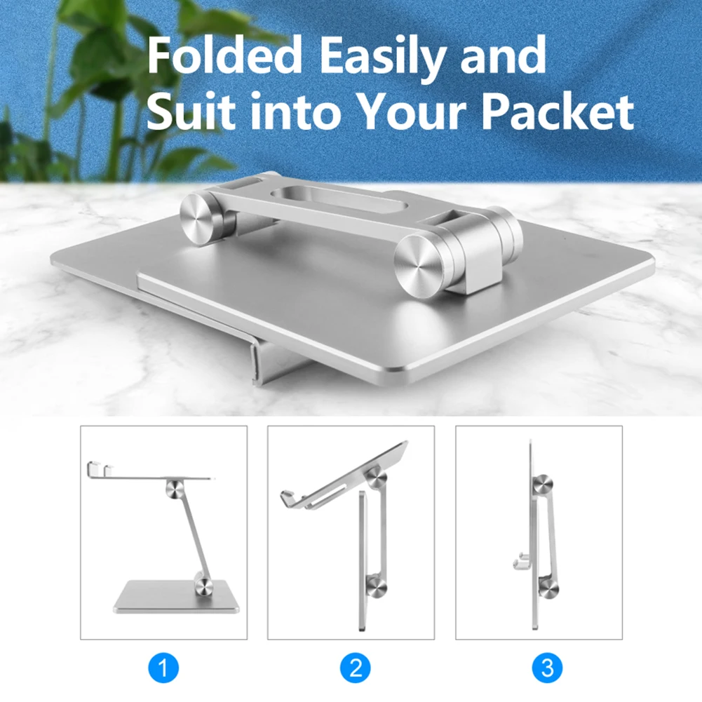 Tablet Stand Aluminum Desktop Adjustable Stand Foldable Phone Holder For iPad Pro 12.9 11 Air Mini 2020 iPhone Samsung Xiaomi
