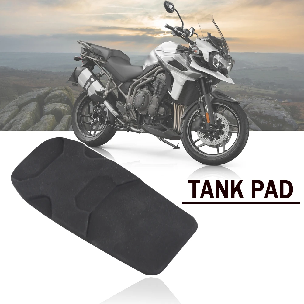 New For Tiger Explorer 2016 2017 For Tiger 1200 2018- Motorcycle Non-slip Fuel Tank Stickers Waterproof Pad Rubber Sticker