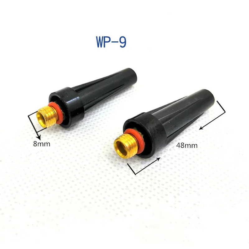 

2 Pcs/Lot WP-9 Argon Arc Welding Torch Gun Tail Automatic Tig Mig CO2 Cold Welder Machine Accessoriess