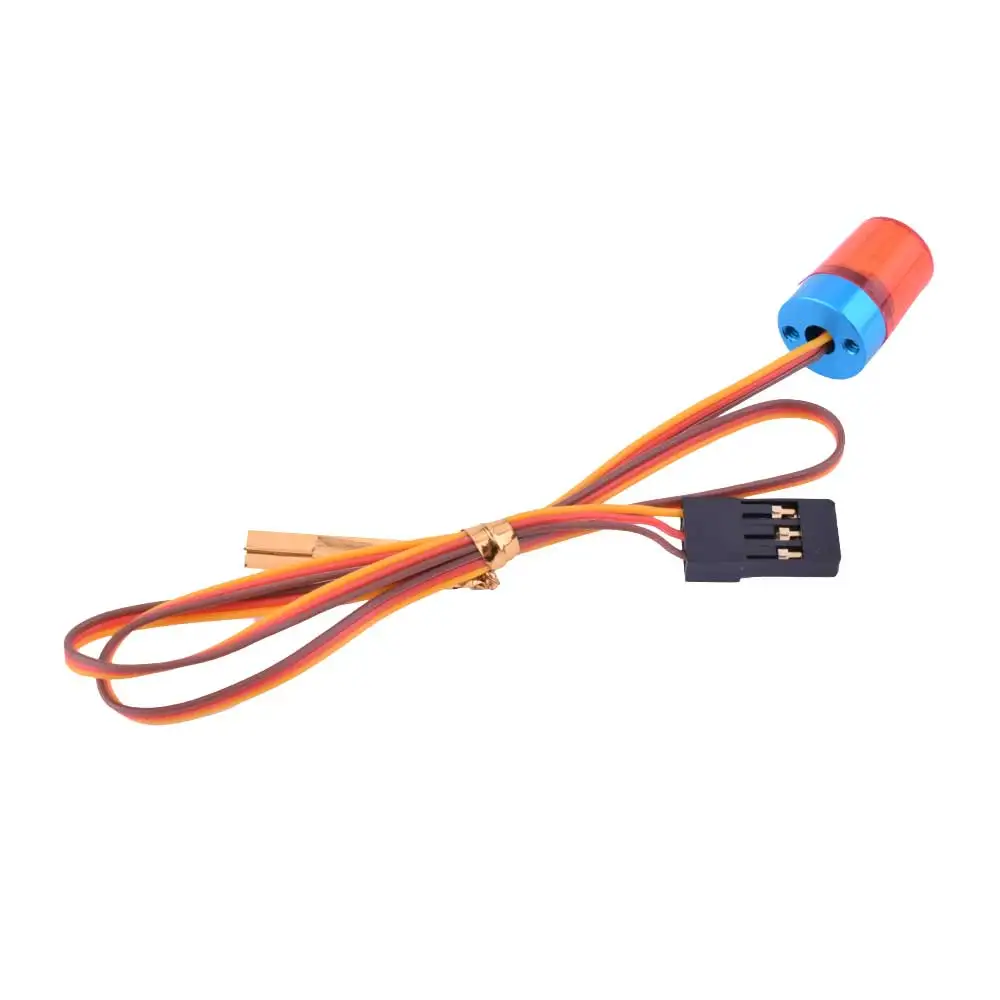 High Quality RC Lamp AUSTAR AX-511R Red Circular Ultra Bright LED Light Strobing-blasting Flashing for RC Car Model