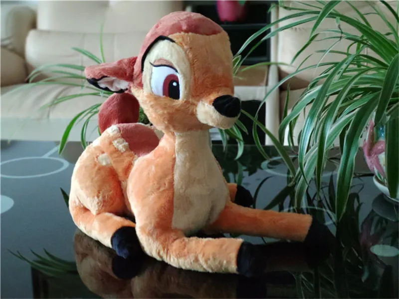 

Original Disney Cartooon Bambi High Quality Soft Stuffed Animal Doll Plush Toys Birthday Present For Child 35cm