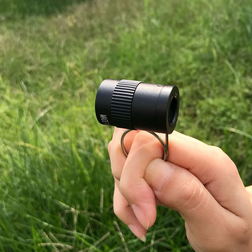 2.5x17.5mm HD Adjustable Portable Monocular Telescope Optic Lens Tourism Hunting Camping Equipment Thumb Miniature Telescope