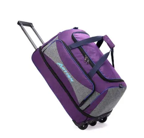 Sizes 20-22-24 Inch Trolley Totes Bags Men wheeled Bag Travel Rolling Duffle Cabin Travel Trolley Rolling Bag Baggage bags