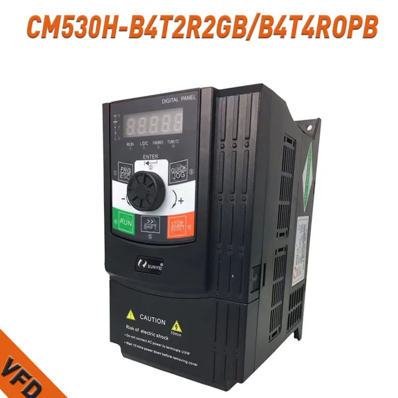 VFD محول تردد 2.2 /4.0KW 380 فولت ثلاث مراحل المدخلات CM530H-B4T2R2GB/4R0GB النقش آلة المغزل سرعة المحرك المراقب المالي