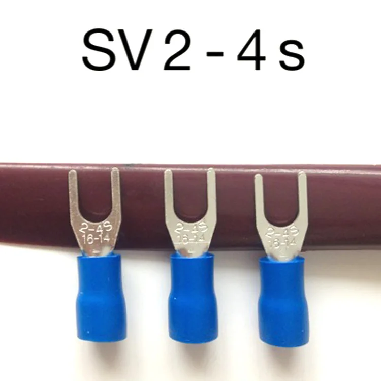 SV2-4 Fork-type pre-insulated terminals 100 terminal