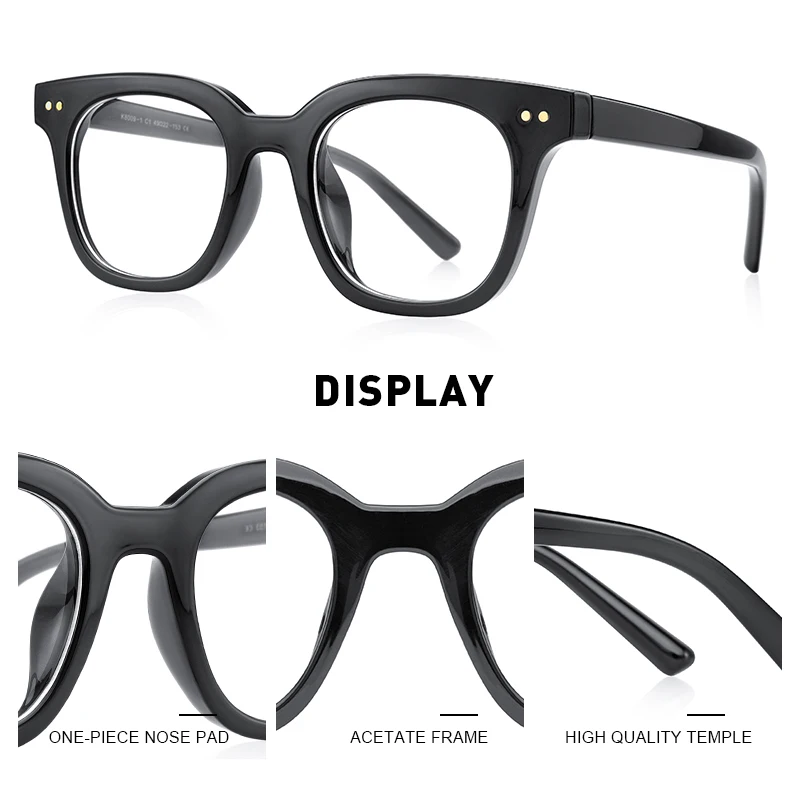 MERRYS DESIGN Classic Fashion Square Ray Blue Light Blocking Glasses For Men Women Anti-Blue Light Computer Glasses S2309FLG