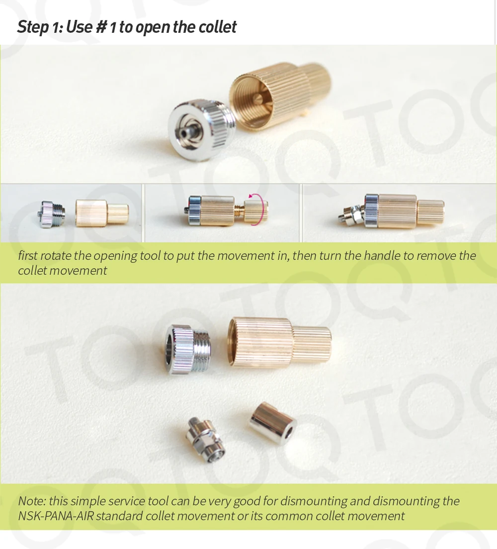 Repair Tools for Dental High Speed Handpieces Bearings Cartridge Turbine Repair Tool Set Air Turbine Dentist Tools