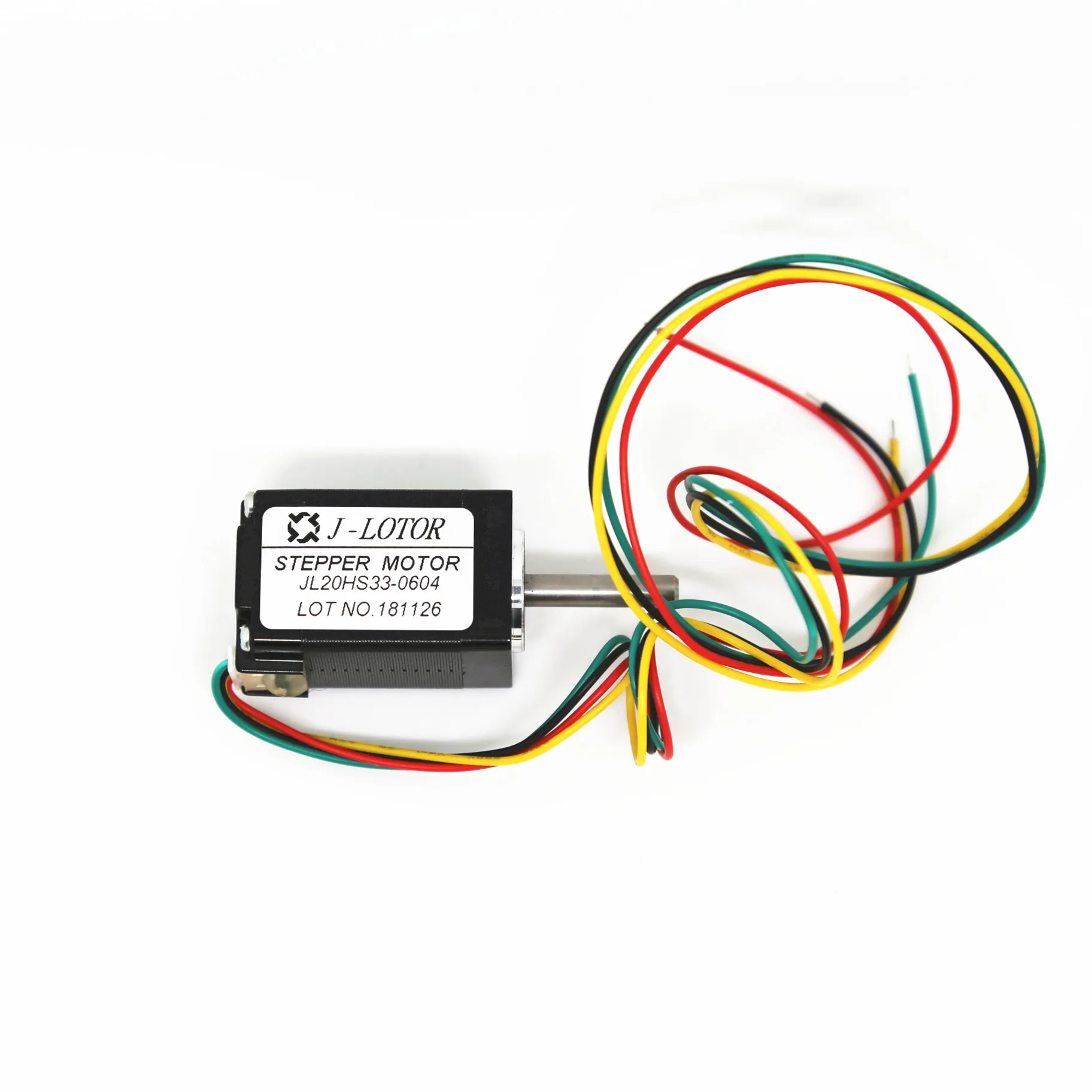 1.8 ° 2-fase 20mm * 33mm NEMA8 Motor Stepper mini 20BYG33 0.6A 0.02NM JL20STH33-0604 Motor Stepper mikro