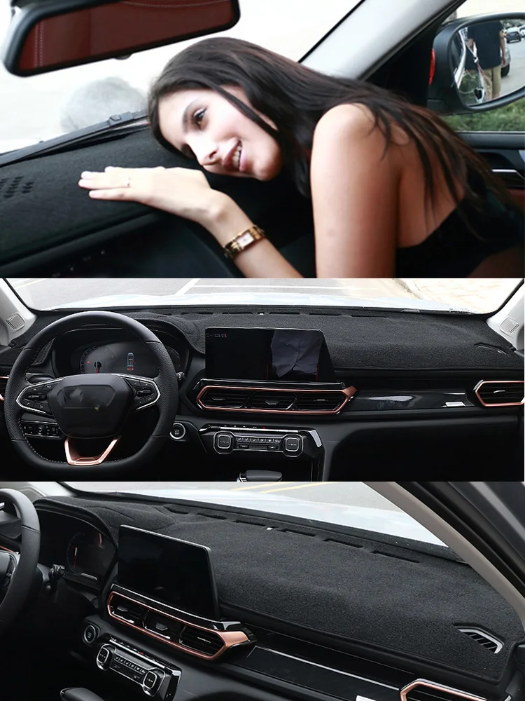 For Wuling-Baojun RS-5 RS5 CN210S Dashmat Dashboard Cover Instrument Panel Protective Pad Dash Mat Anti-Dirt Proof Ornaments
