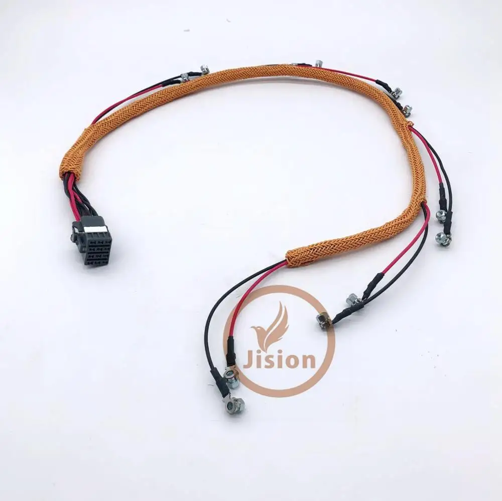 Injector nozzle wiring harness apply for CAT 320D C6.4 C4.4