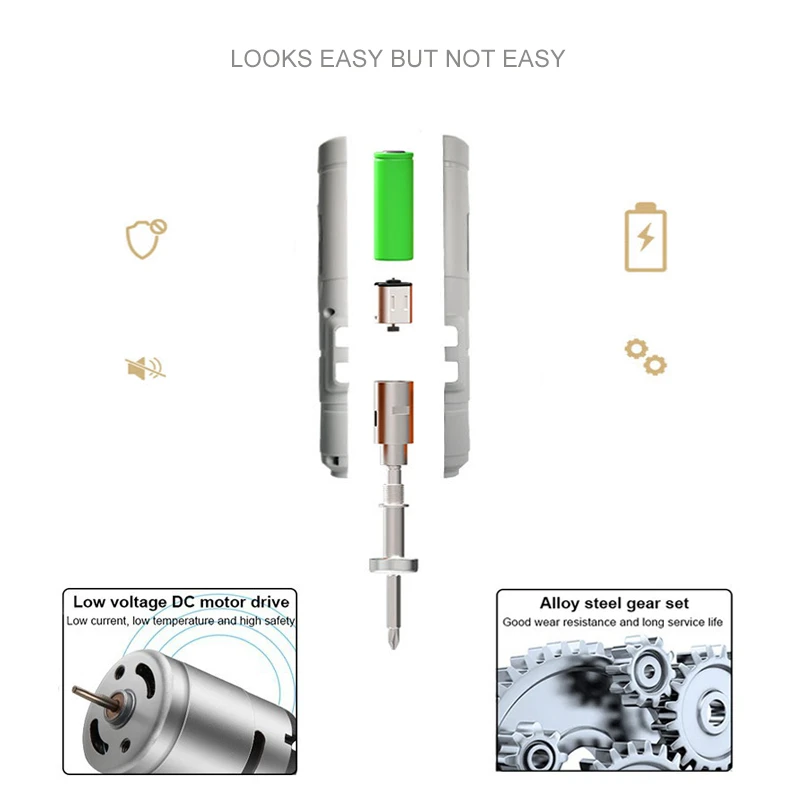 Mini Elektrische Schraubendreher power tools 3,6 V Wiederaufladbare Multifucntion Cordless Power Drill mit 11 stücke bits kits set Haushalt