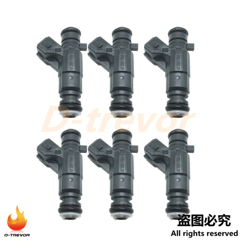 

6Pcs OEM 0280156319 Fuel Injector nozzle For X5 X6 Rancher Z6 ZForce Z6-EX 500 600 2011 2012 2013 2014 +