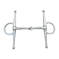 Broca de caballo de acero inoxidable, equipo de mejilla completa, boquilla de cobre de 5 pulgadas, broca chapada en hierro