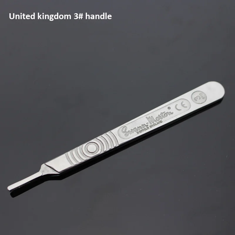 Jyrkior UK Swann morton hoja quirúrgica de acero al carbono para teléfono móvil, película protectora, herramientas de corte de reparación de cables de huellas dactilares
