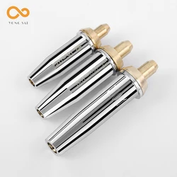 2PCS G07-30 100 300 Cutting Torch Propane Cutting Nozzle Split Stainless Steel Liquefied Gas Cutting Torch Cutting Tips 1# 2# 3#